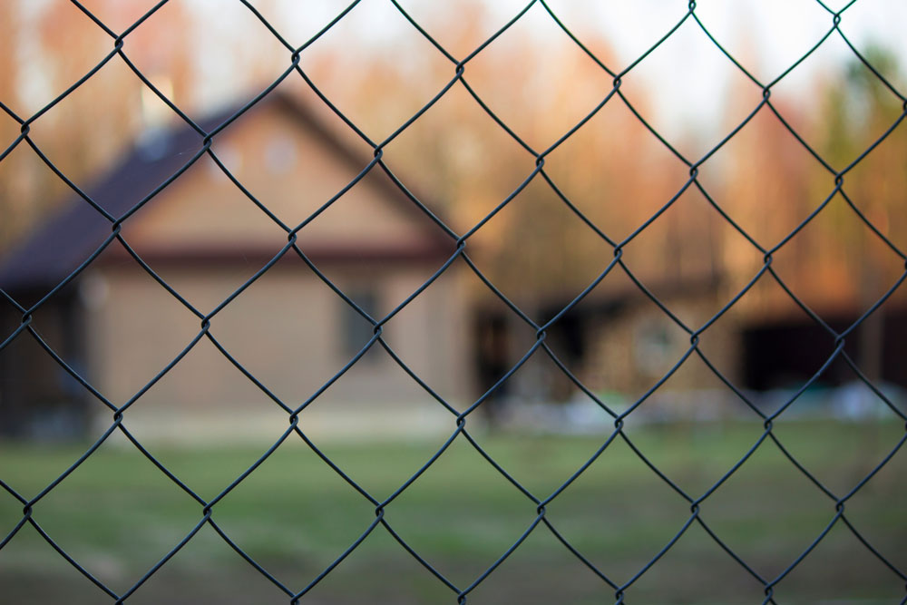 Temporary Chain Fence